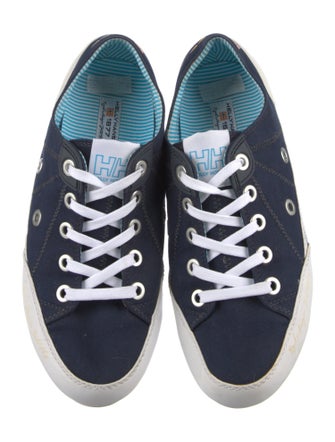 Helly Hansen Canvas Leather Trim Embellishment Sneakers