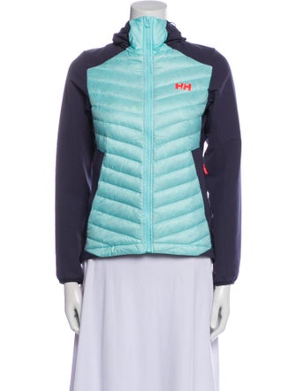 Helly Hansen Colorblock Pattern Down Jacket