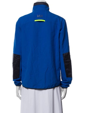 Helly Hansen Nylon Colorblock Pattern Bomber Jacket