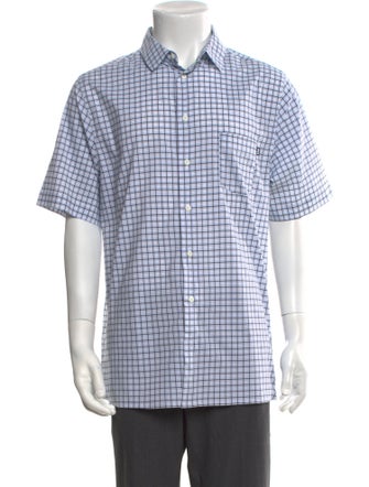 Helly Hansen Plaid Print Short Sleeve Shirt