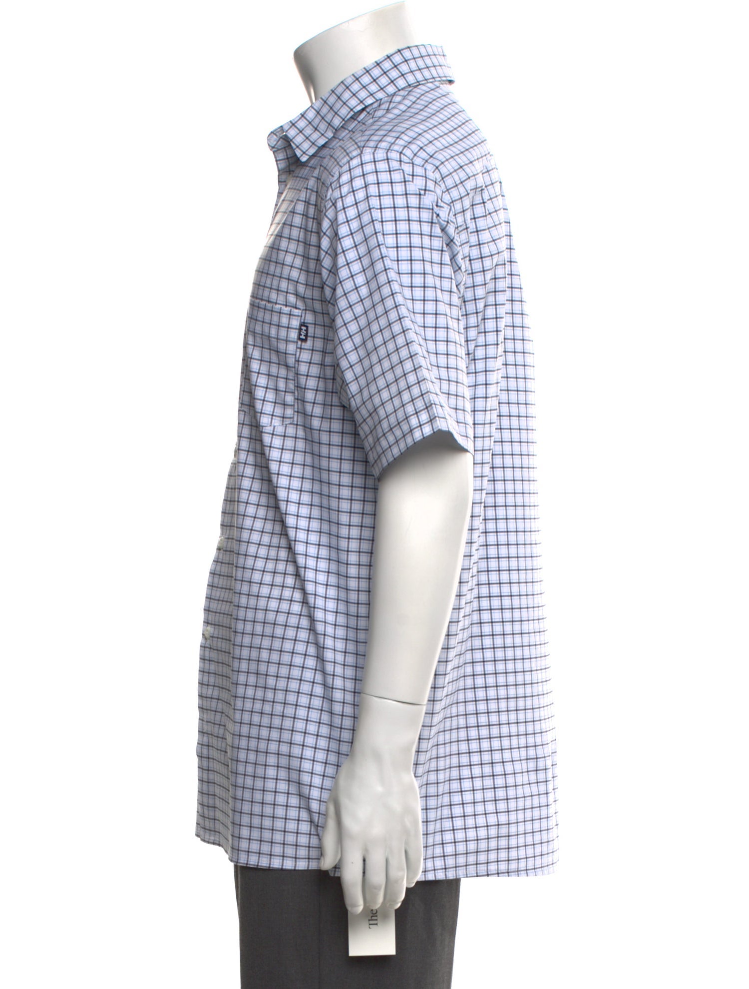 Helly Hansen Plaid Print Short Sleeve Shirt