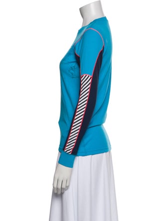 Helly Hansen Colorblock Pattern Crew Neck Sweatshirt