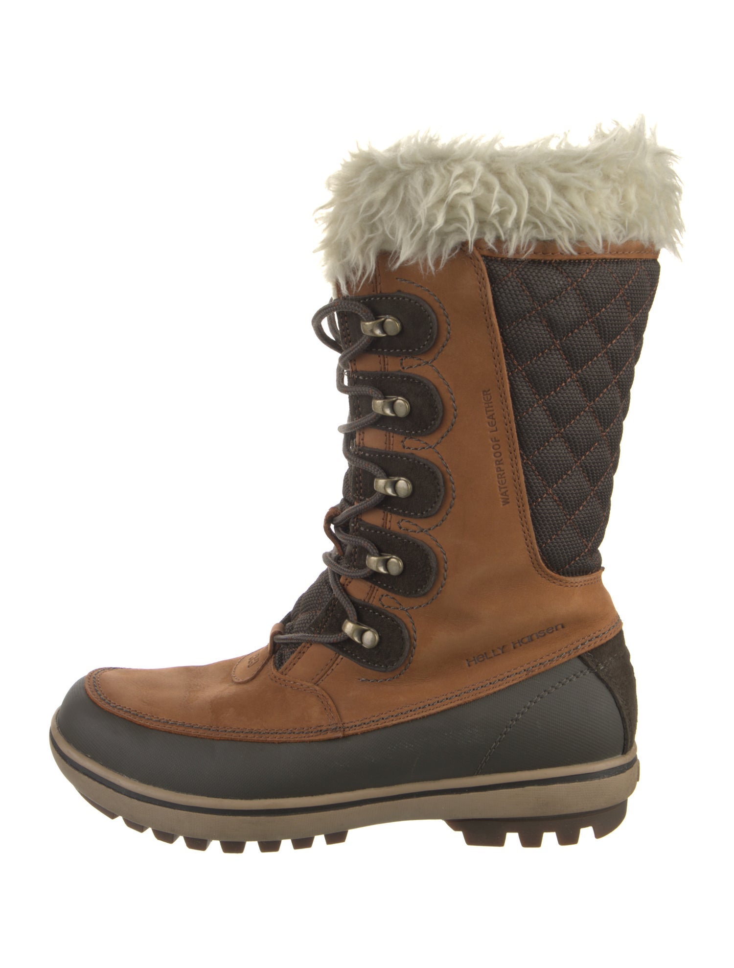 Helly Hansen Leather Printed Lace-Up Boots