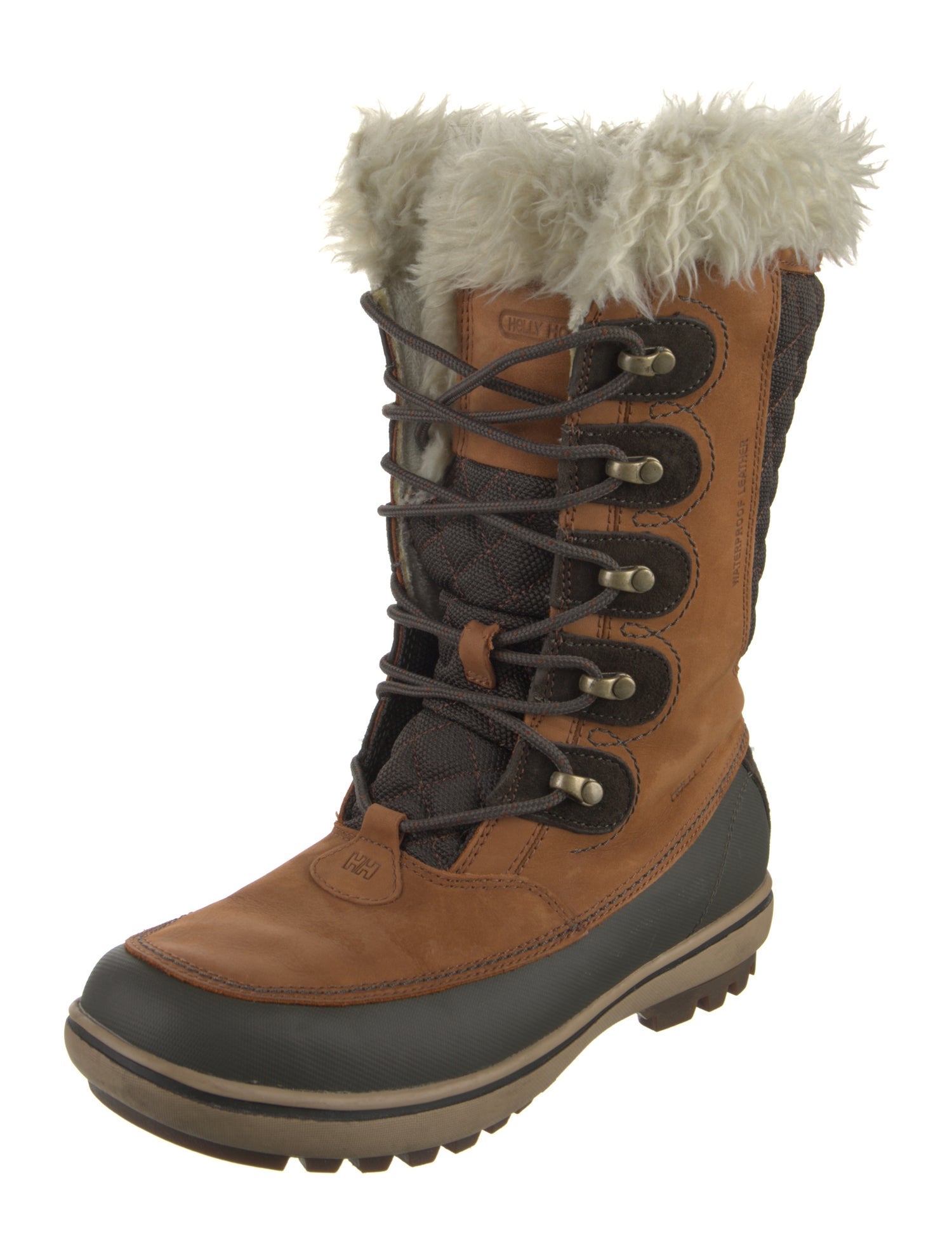 Helly Hansen Leather Printed Lace-Up Boots