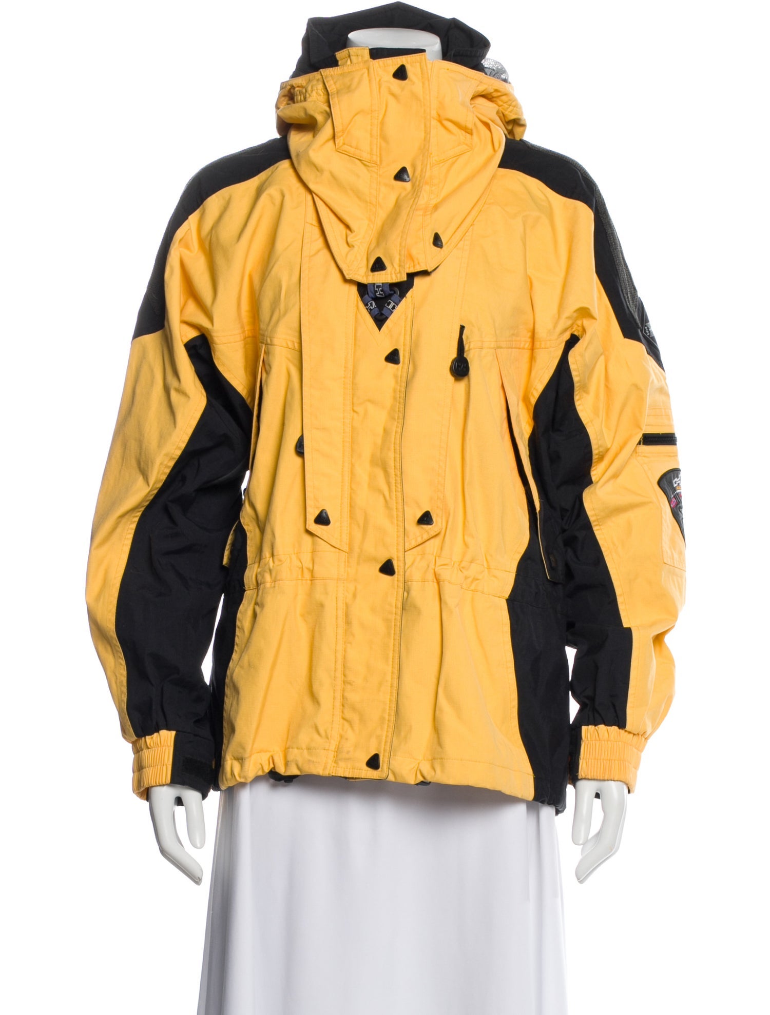 Helly Hansen Nylon Colorblock Pattern Utility Jacket