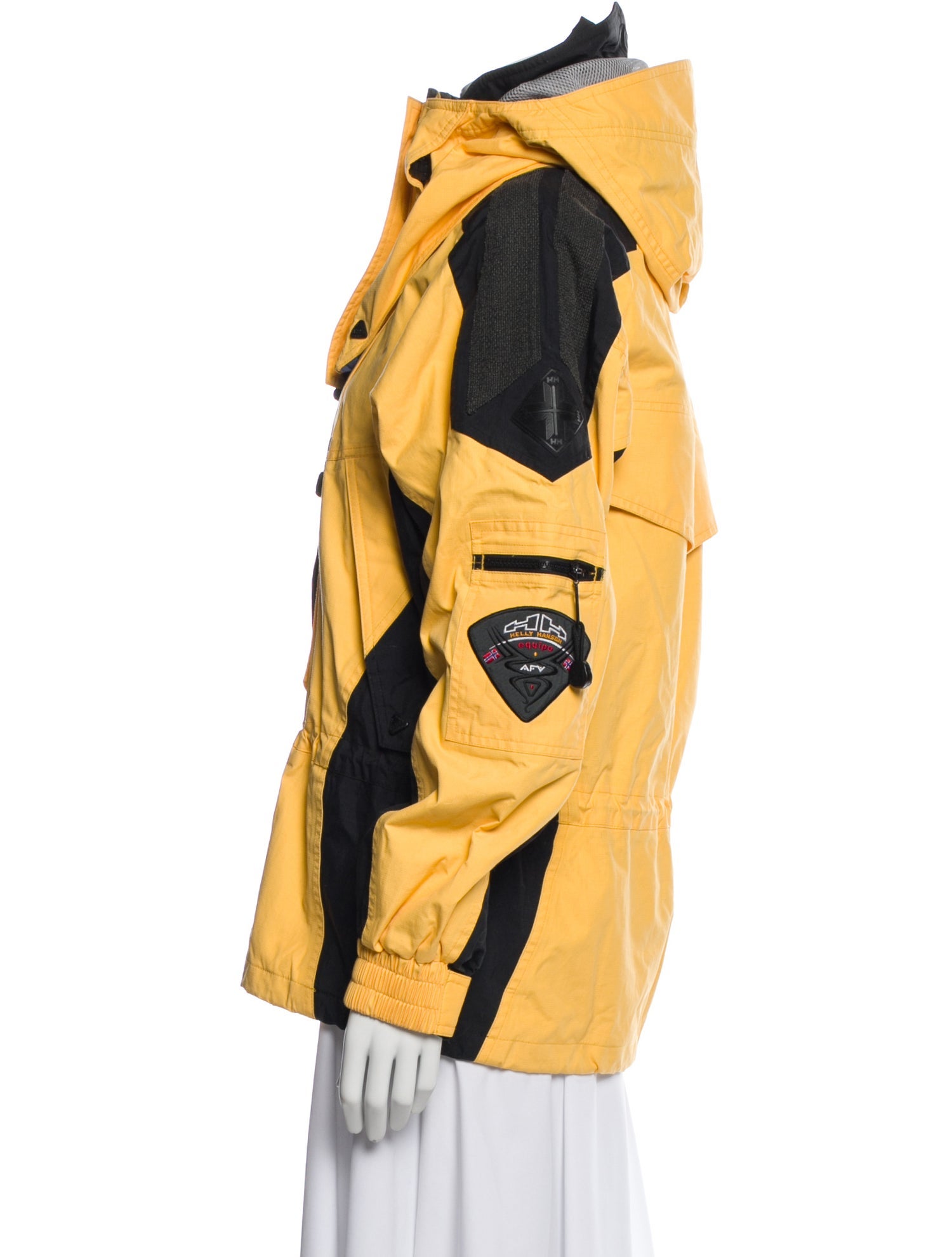 Helly Hansen Nylon Colorblock Pattern Utility Jacket