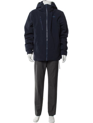 Pre-owned Helly Hansen Parka In Blue