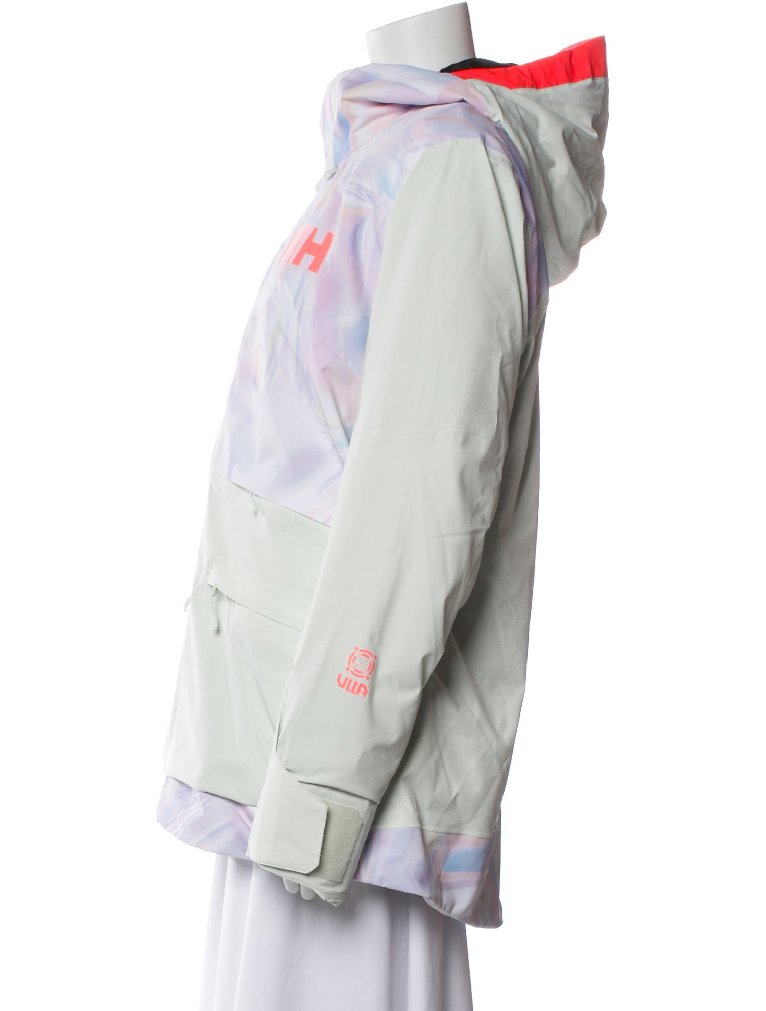 Helly Hansen Colorblock Pattern Coat w/ Tags