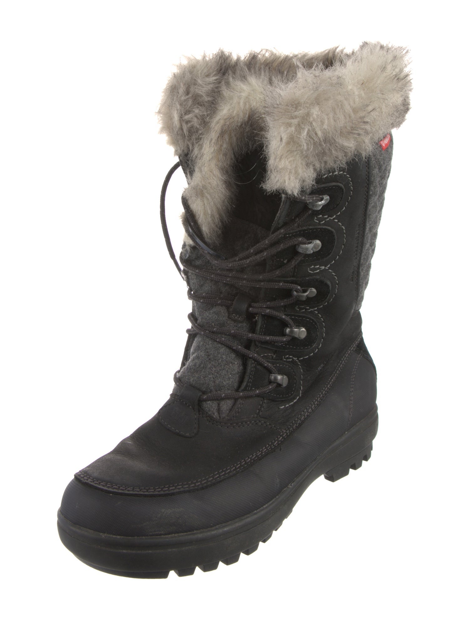 Helly Hansen Leather Lace-Up Boots