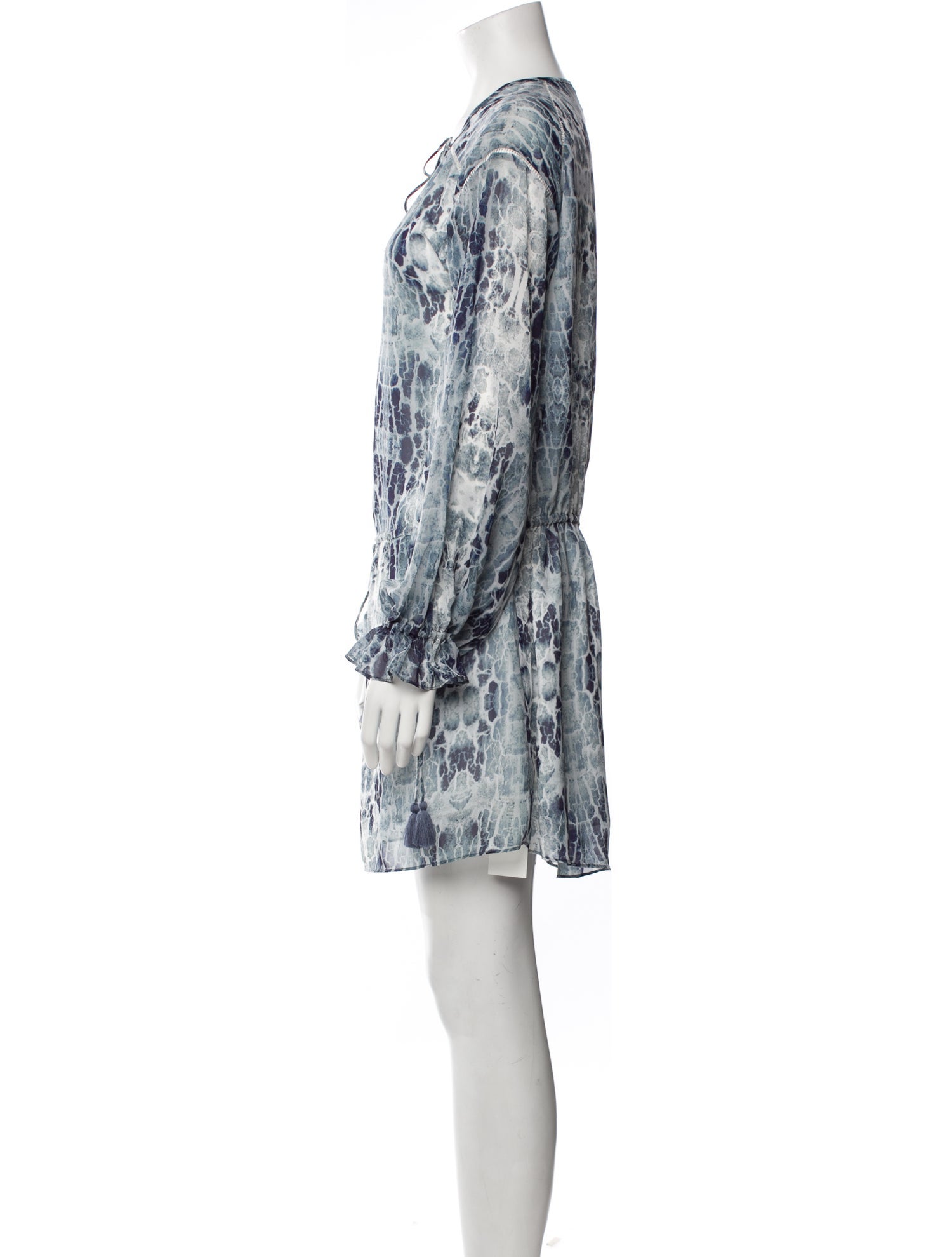HHH by Haute Hippie Printed Mini Dress w/ Tags