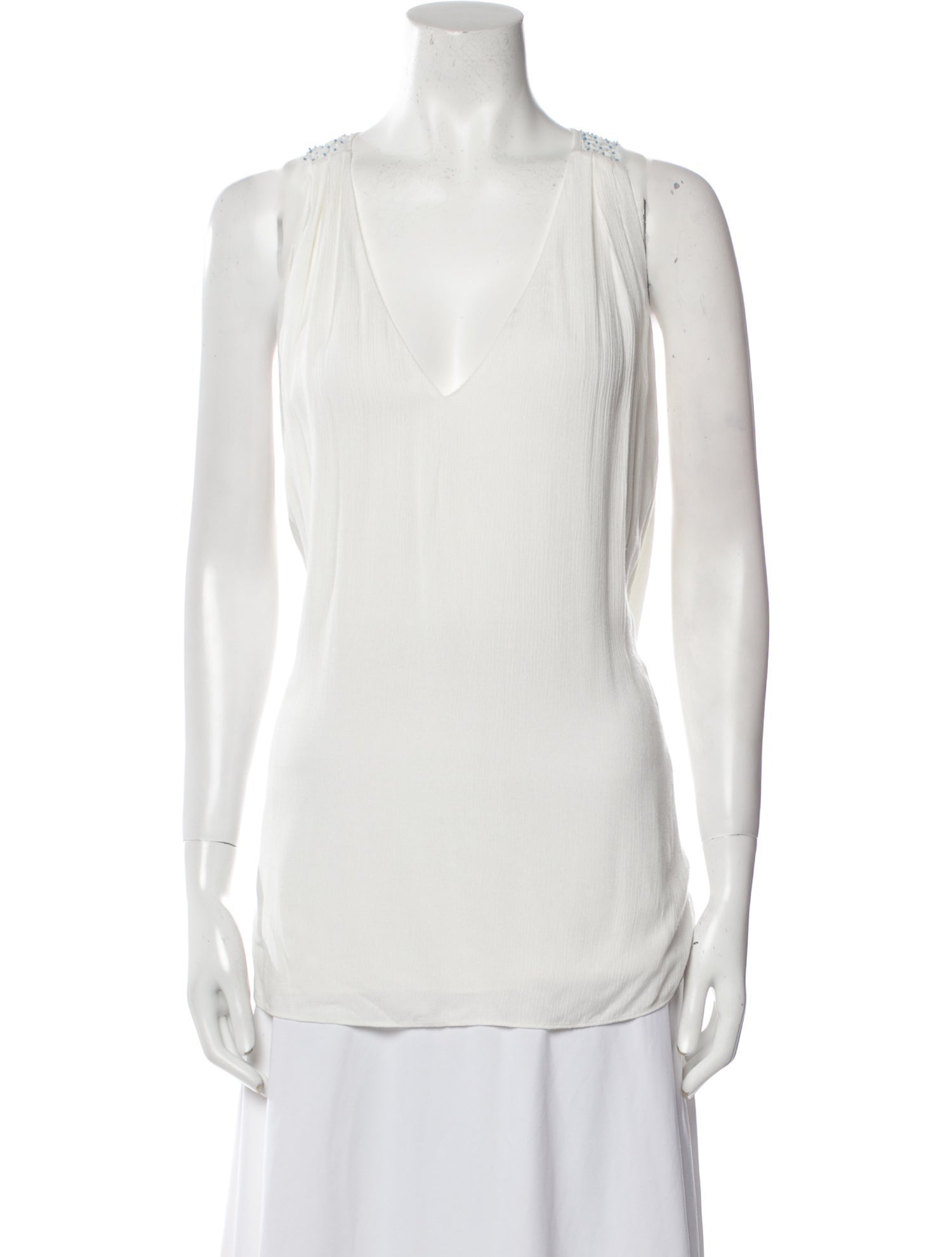 HHH by Haute Hippie V-Neck Sleeveless Tunic