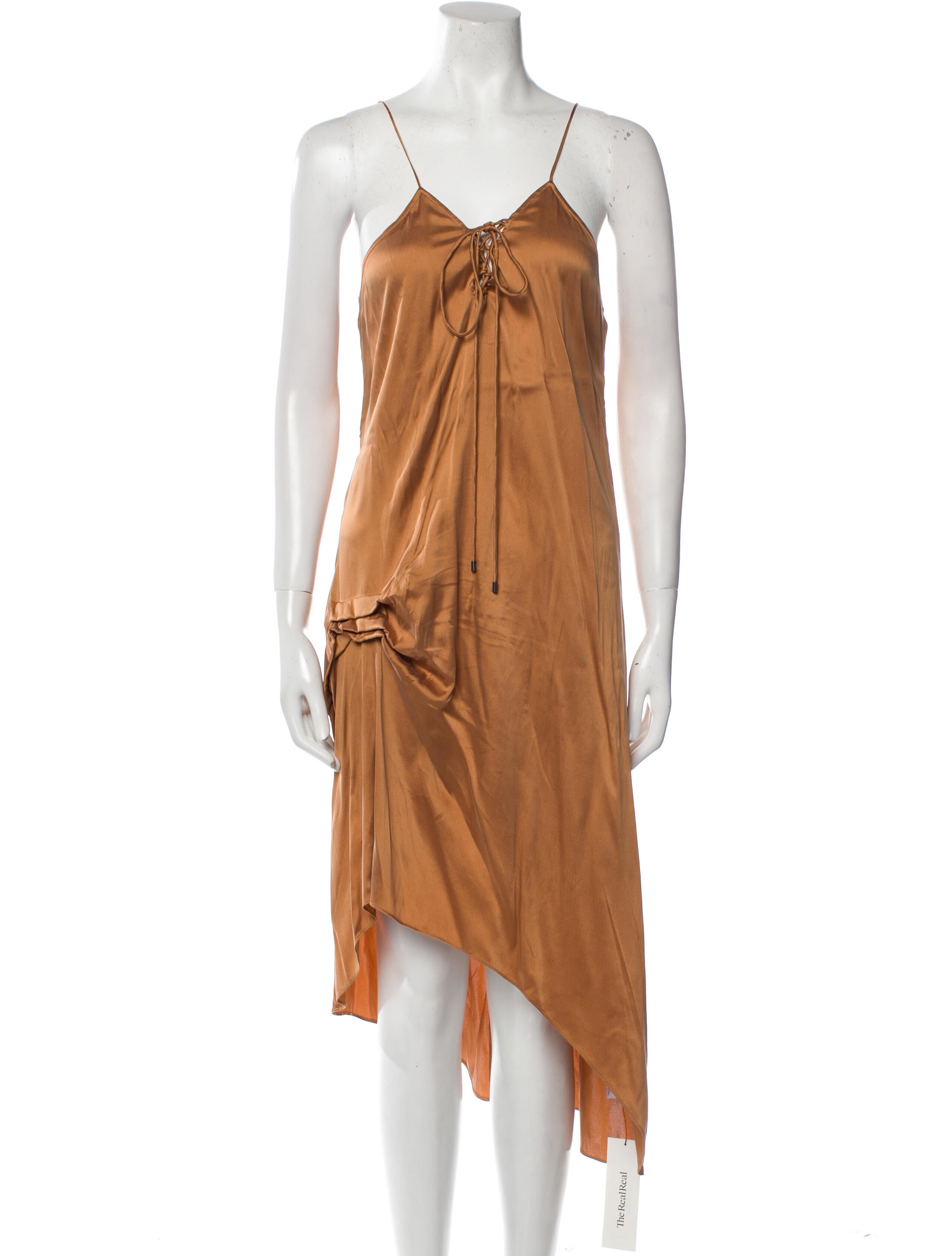 HHH by Haute Hippie Silk Knee-Length Dress