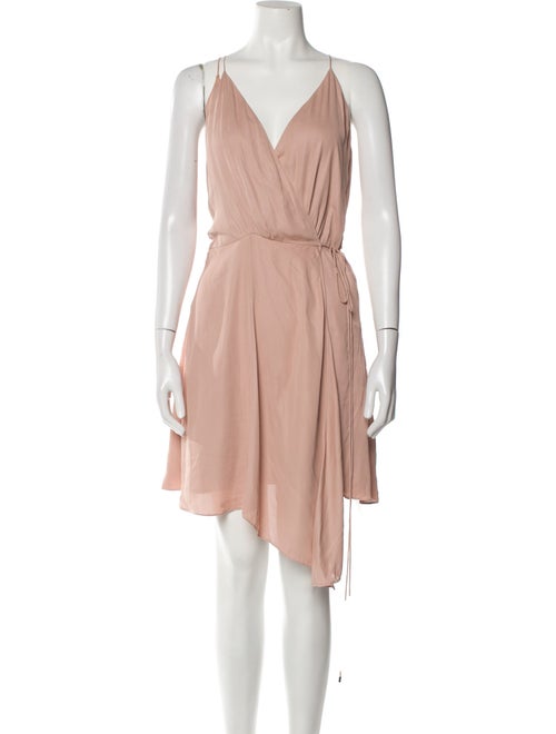 HHH by Haute Hippie V-Neck Knee-Length Dress