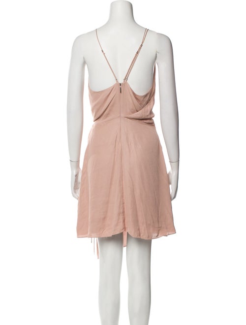 HHH by Haute Hippie V-Neck Knee-Length Dress