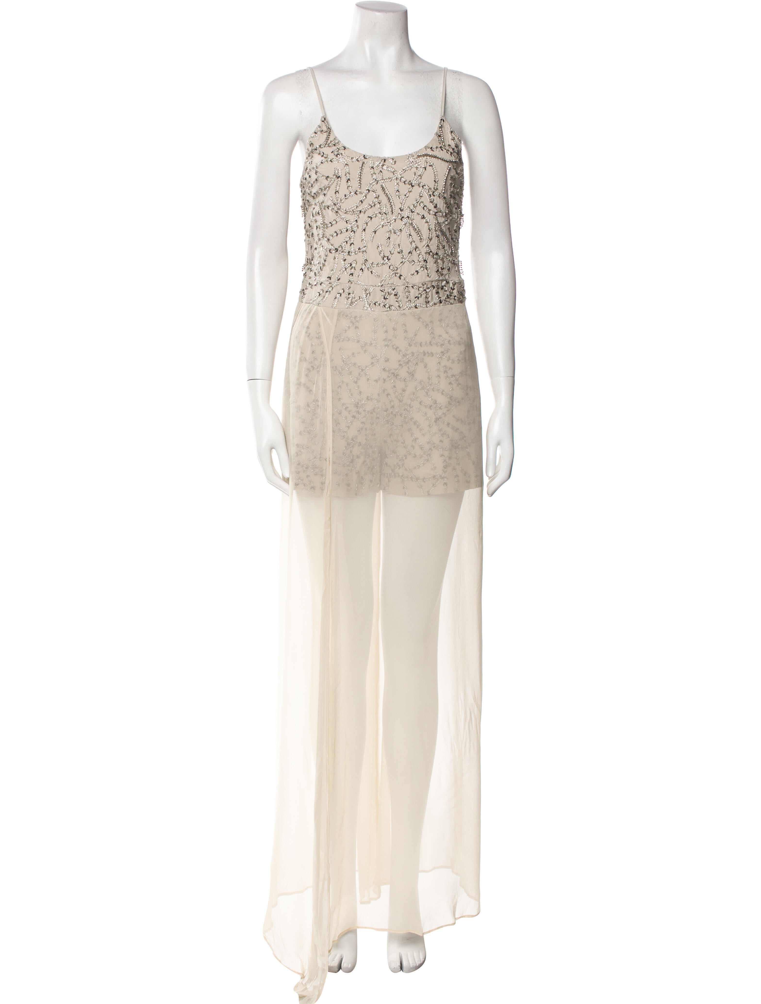 HHH by Haute Hippie Silk Long Dress