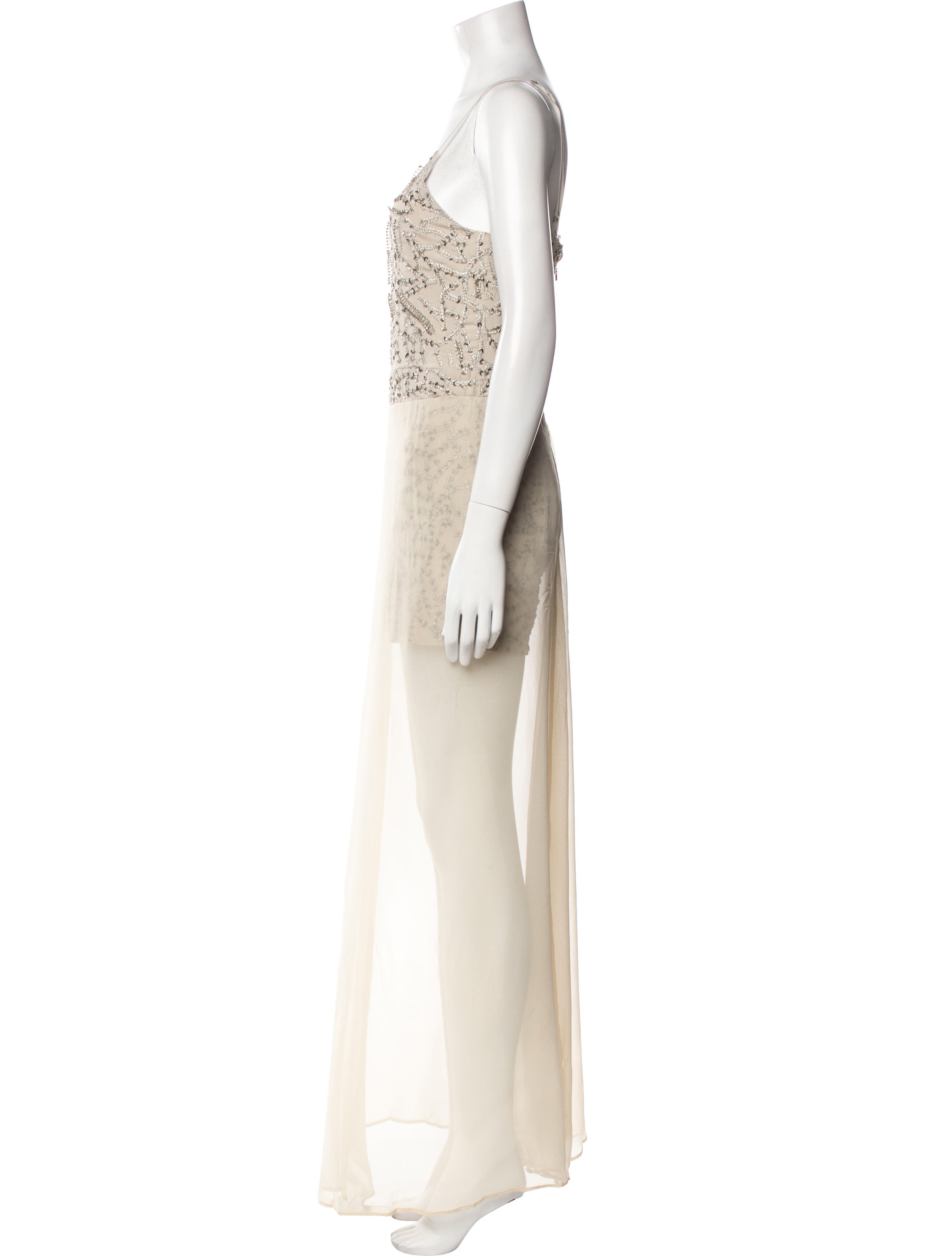 HHH by Haute Hippie Silk Long Dress
