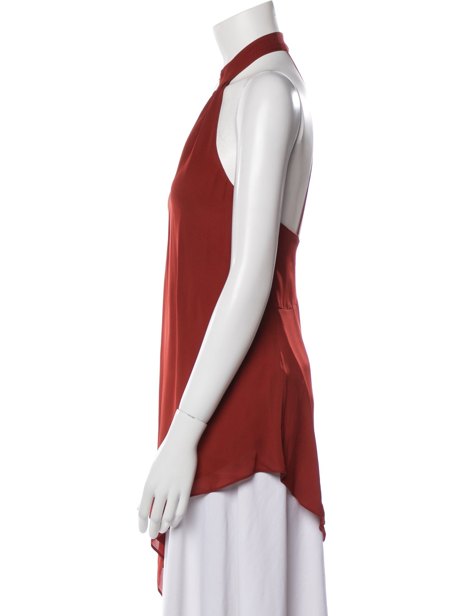 HHH by Haute Hippie Silk Halterneck Tunic w/ Tags