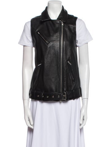 HHH by Haute Hippie Jackets Leather Vest M