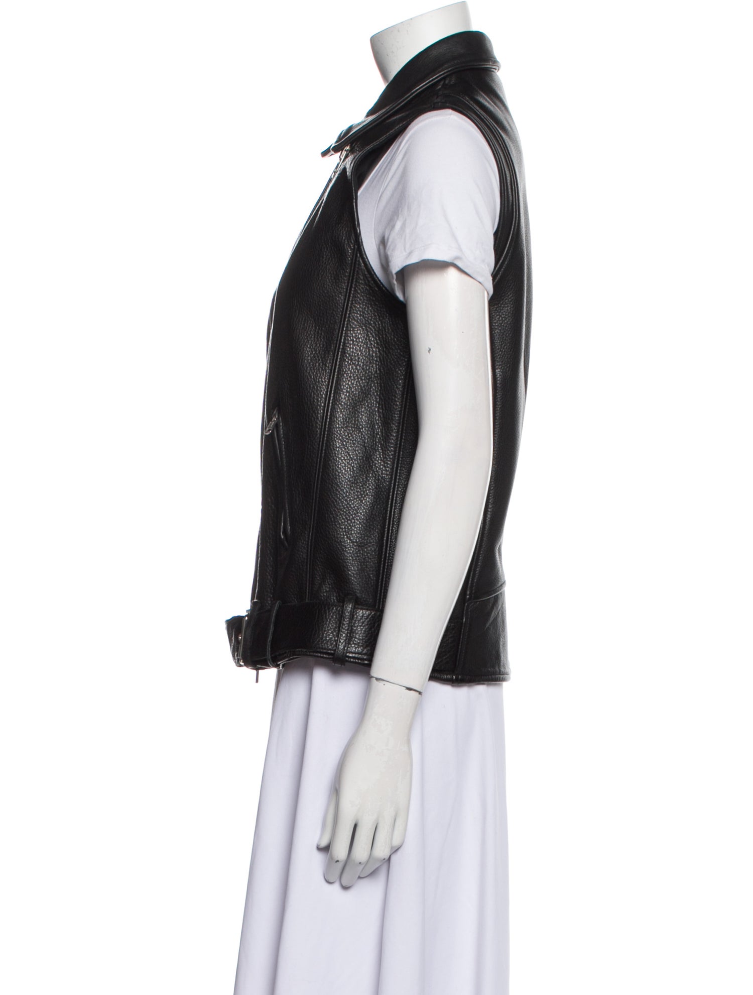 HHH by Haute Hippie Leather Vest