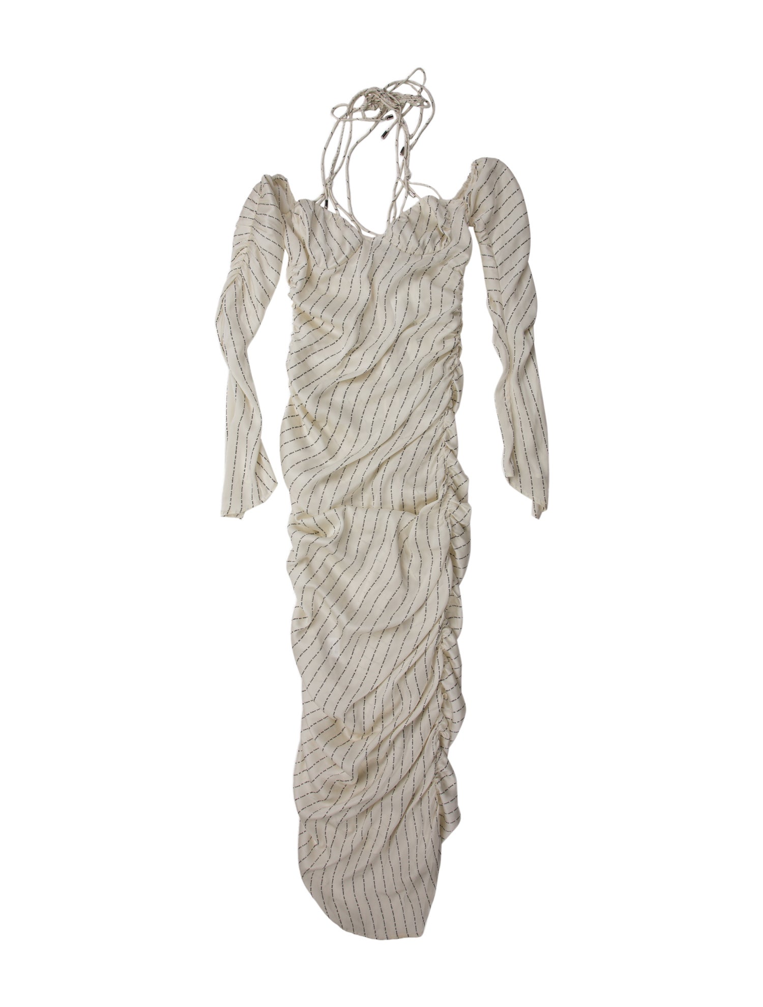 Hanwen Striped Long Dress
