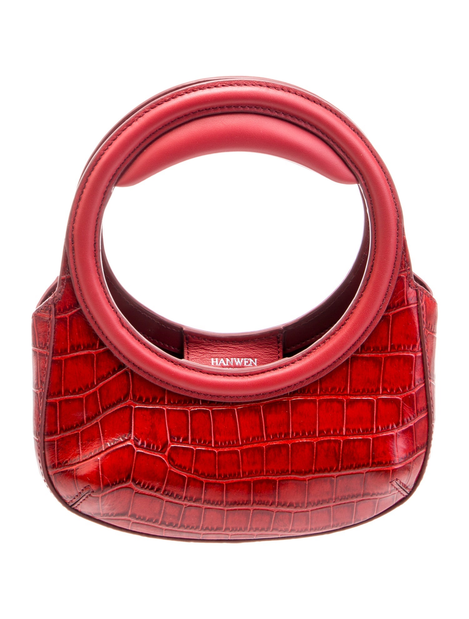 Hanwen Leather Top Handle Bag