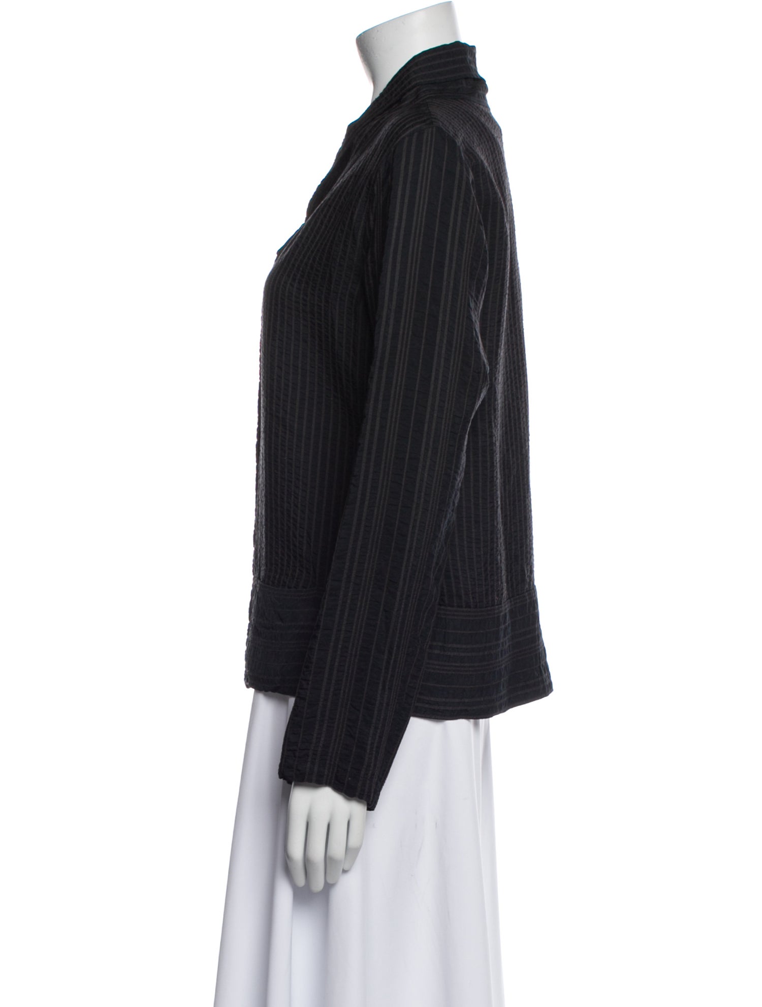 Heart HaaT by Issey Miyake Striped Blazer