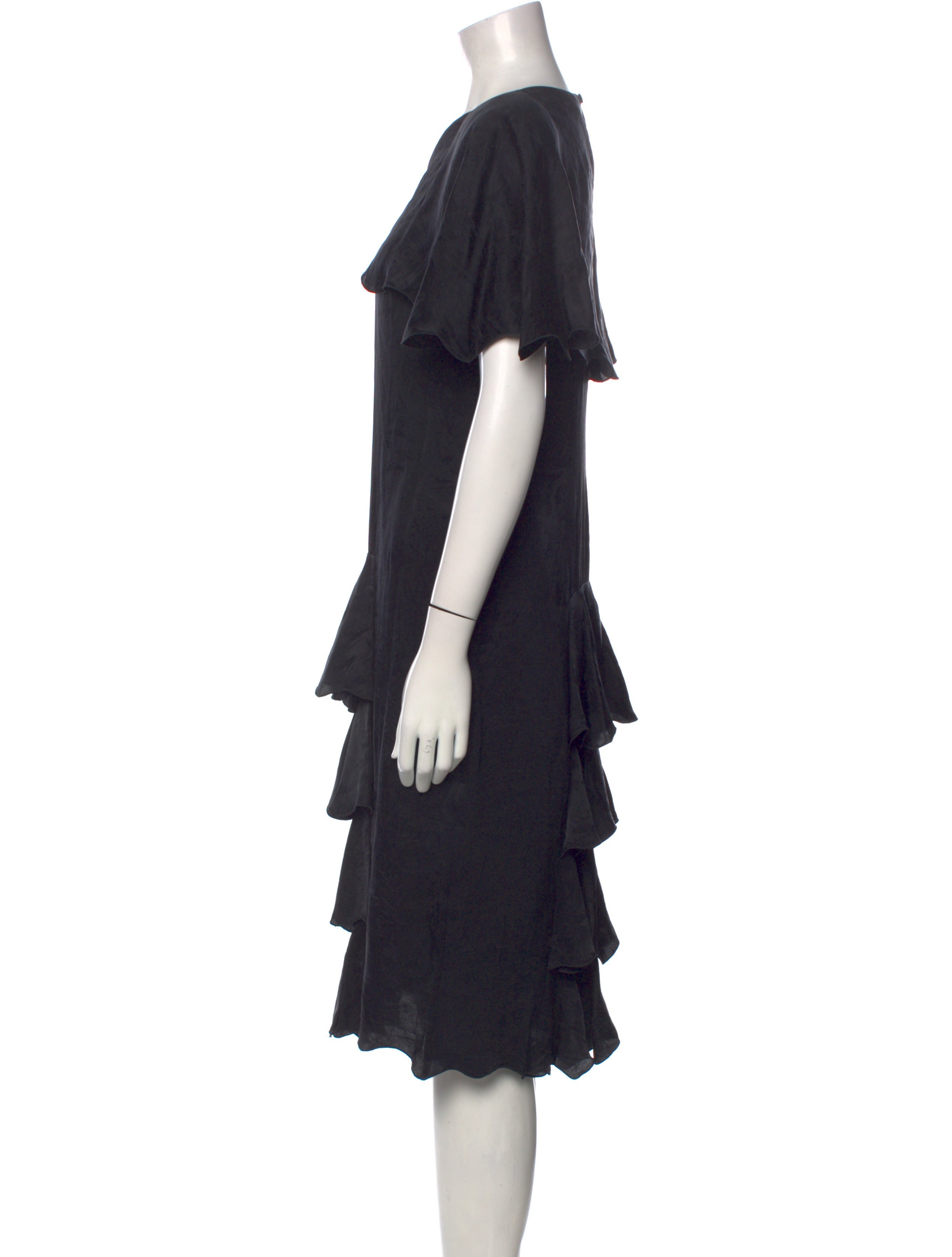 Holly Harp Vintage Midi Length Dress