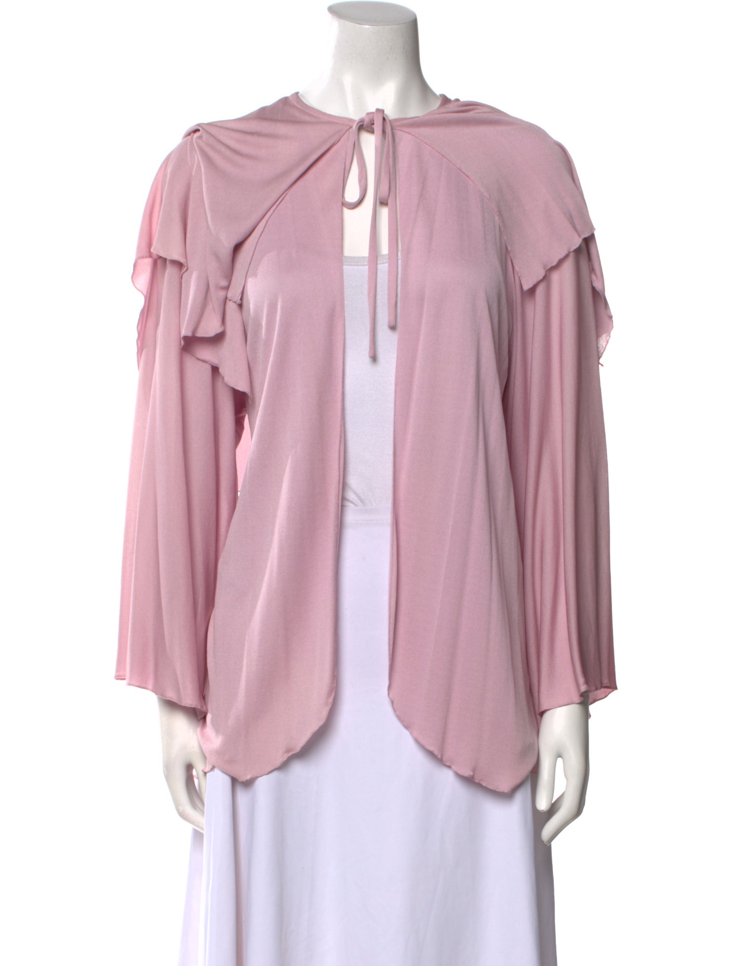 Holly Harp Crew Neck Long Sleeve Blouse