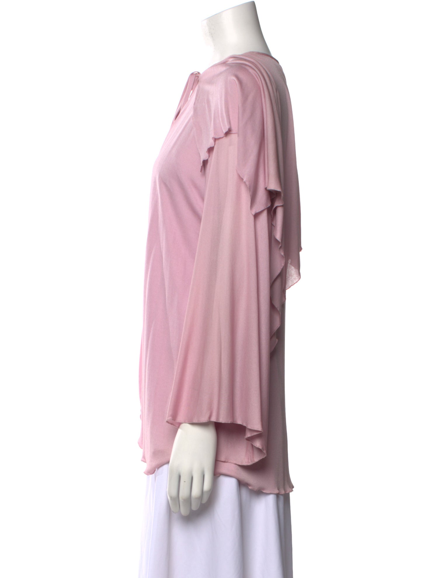 Holly Harp Crew Neck Long Sleeve Blouse