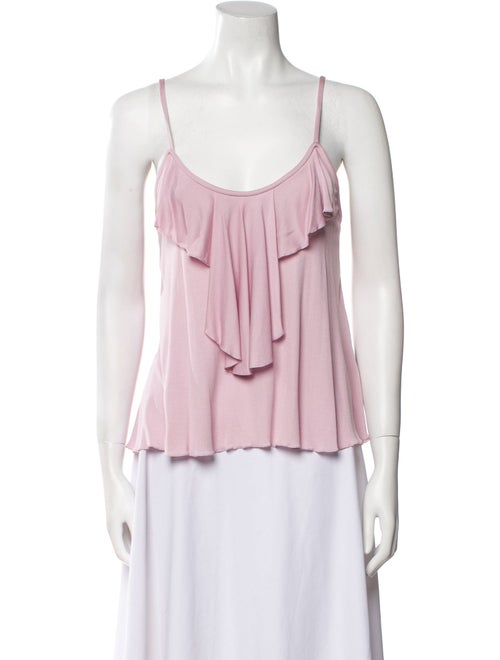 Holly Harp Scoop Neck Sleeveless Blouse