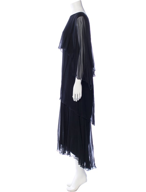 Holly Harp Silk Long Dress