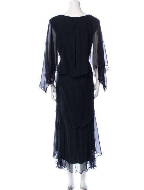 Holly Harp Silk Long Dress