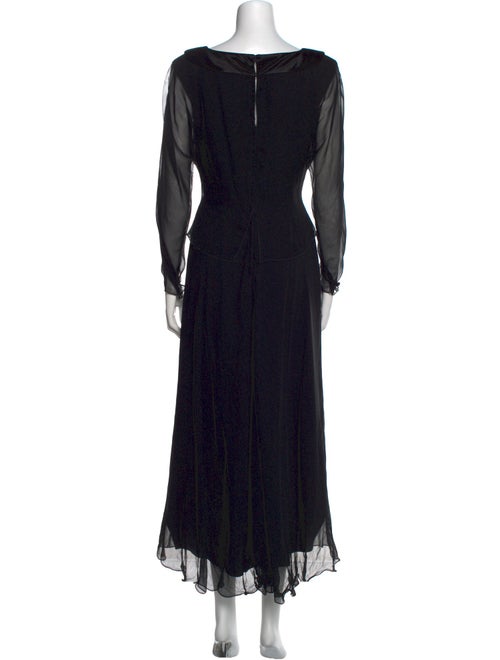 Holly Harp Silk Long Dress