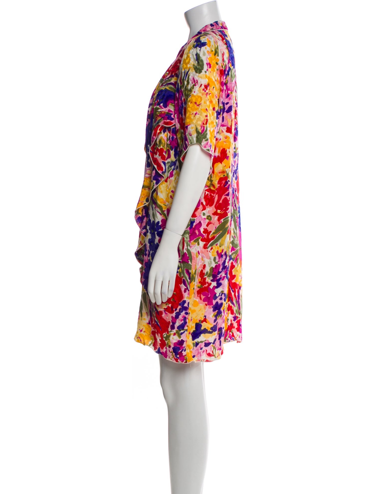 Holly Harp Silk Mini Dress