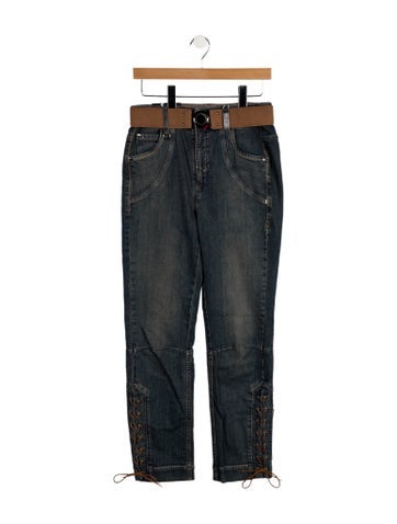 High Jeans High-Rise Straight Leg Us8, It44 | M