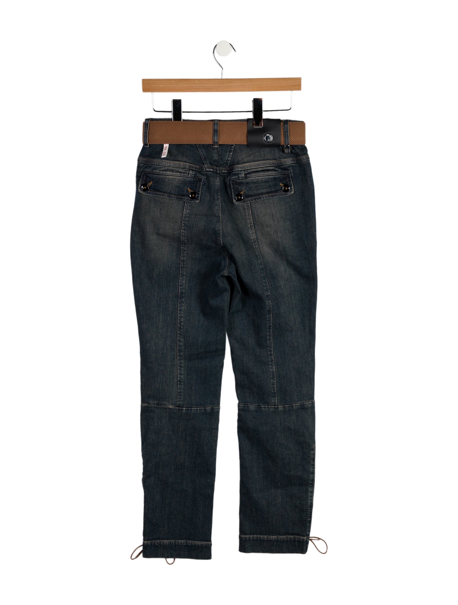 High High-Rise Straight Leg Jeans w/ Tags