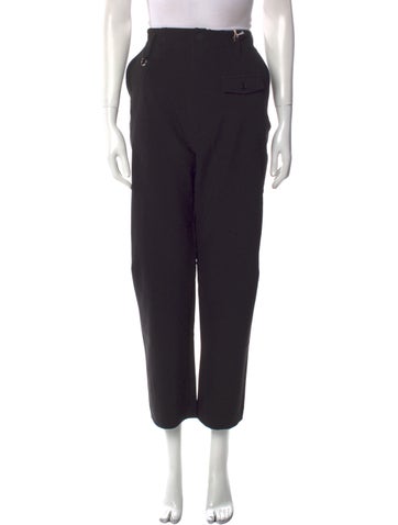 High Pants Straight Leg L