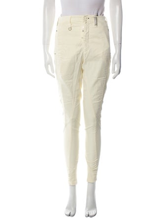 High Skinny Leg Pants