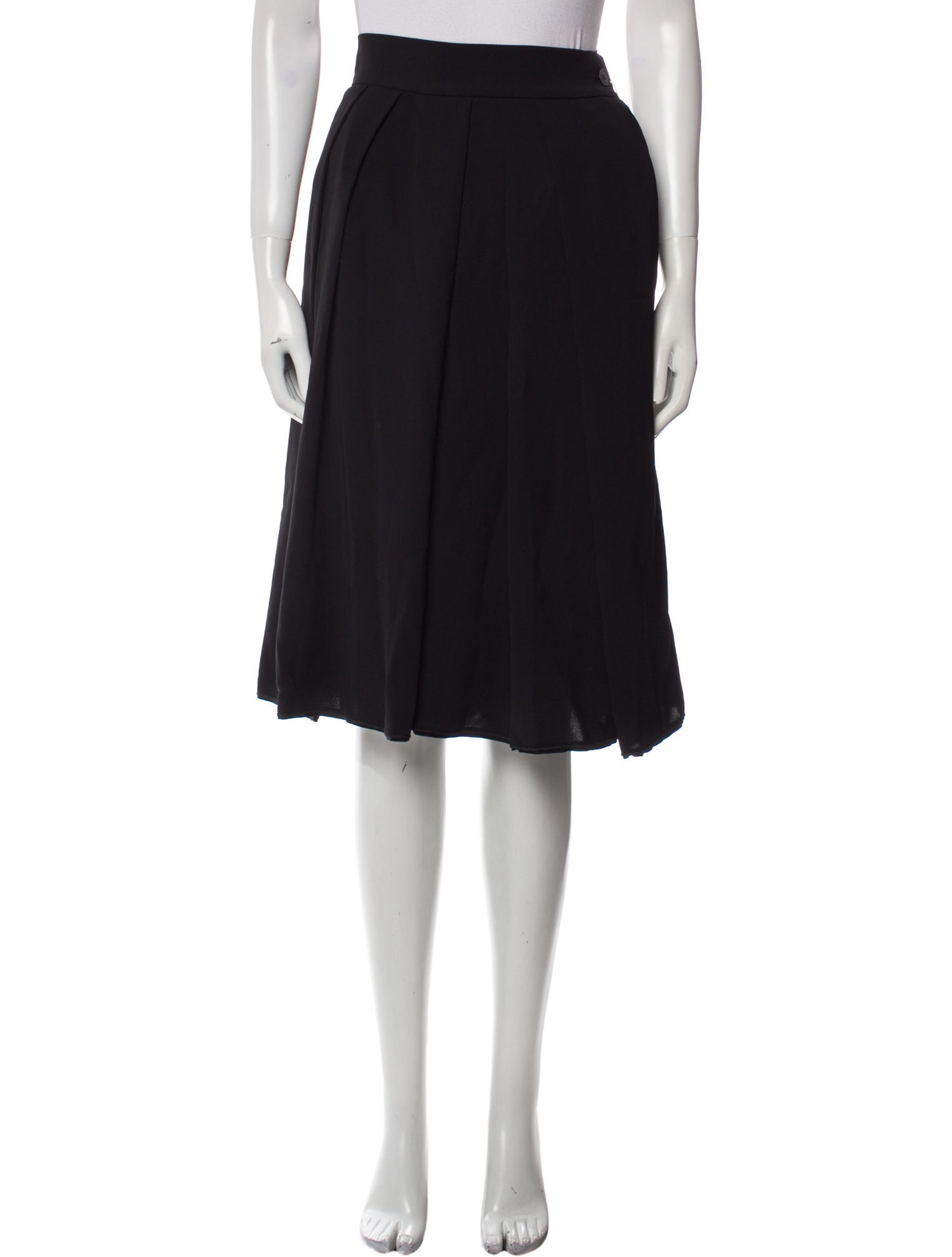 High Knee-Length Skirt