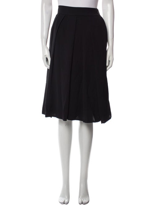 High Knee-Length Skirt