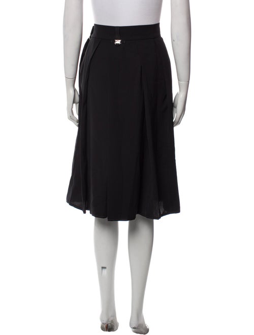 High Knee-Length Skirt