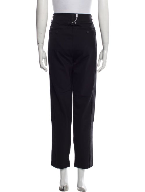 High Wool Straight Leg Pants