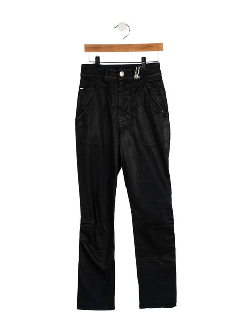 High Straight Leg Pants