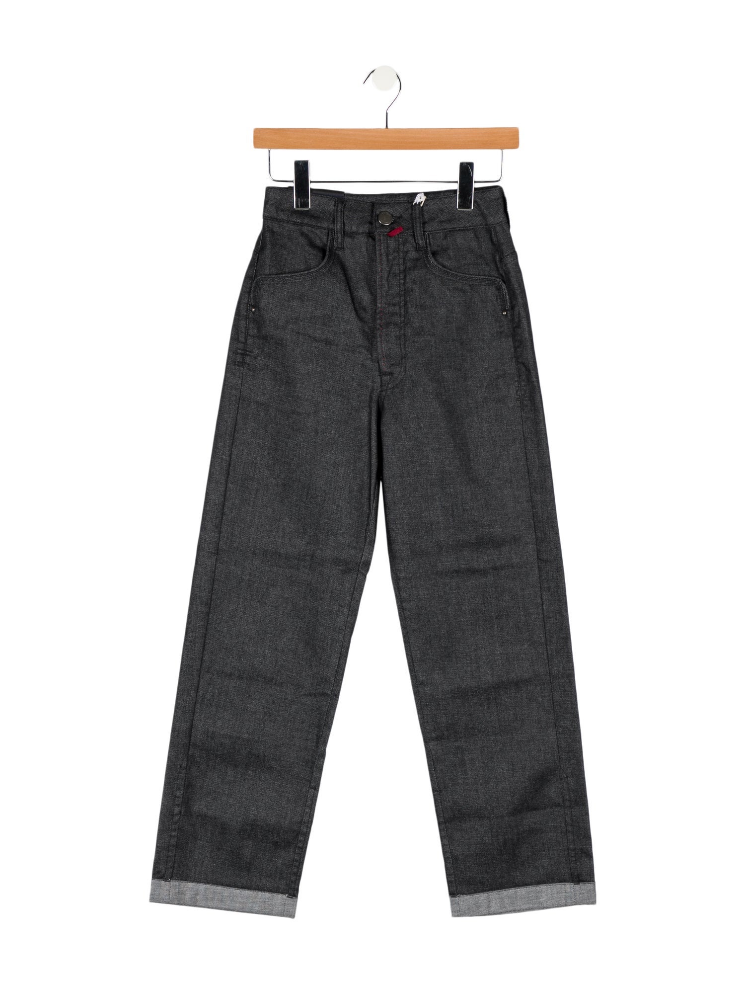High High-Rise Straight Leg Jeans w/ Tags