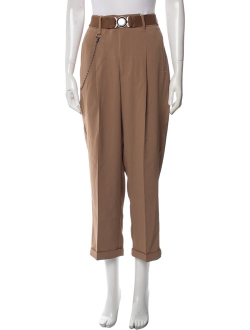 High Straight Leg Pants