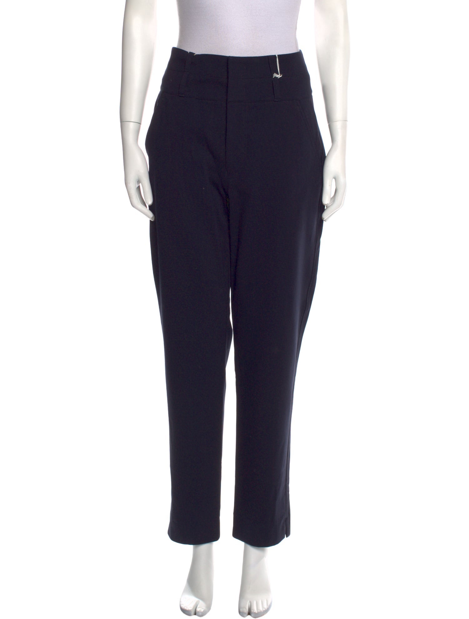 High Straight Leg Pants