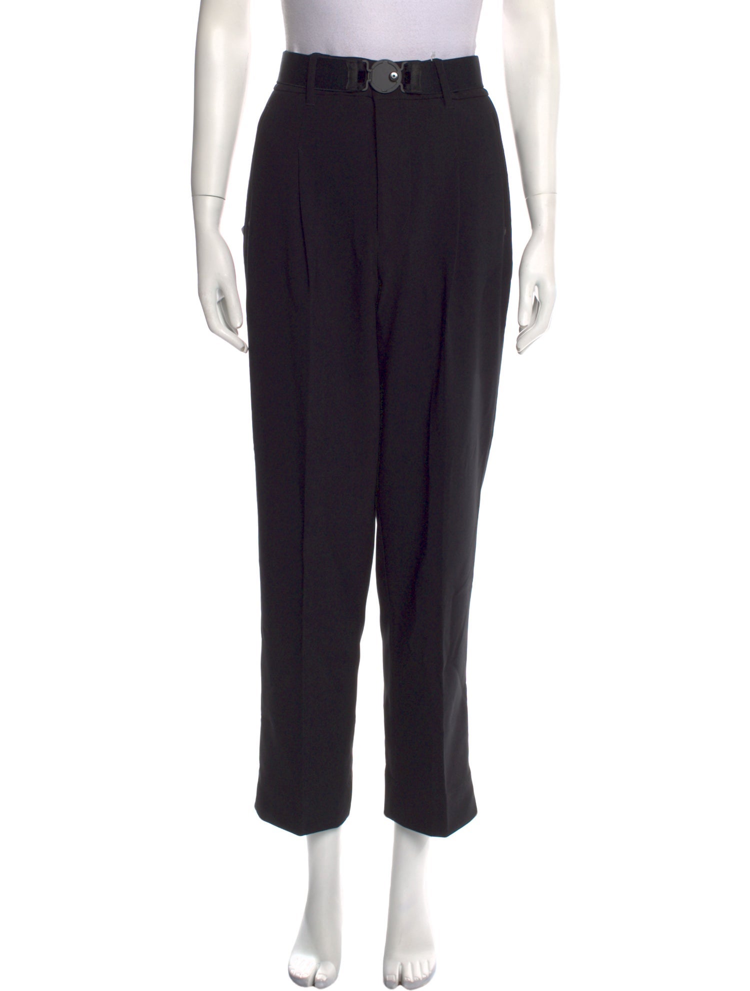 High Straight Leg Pants