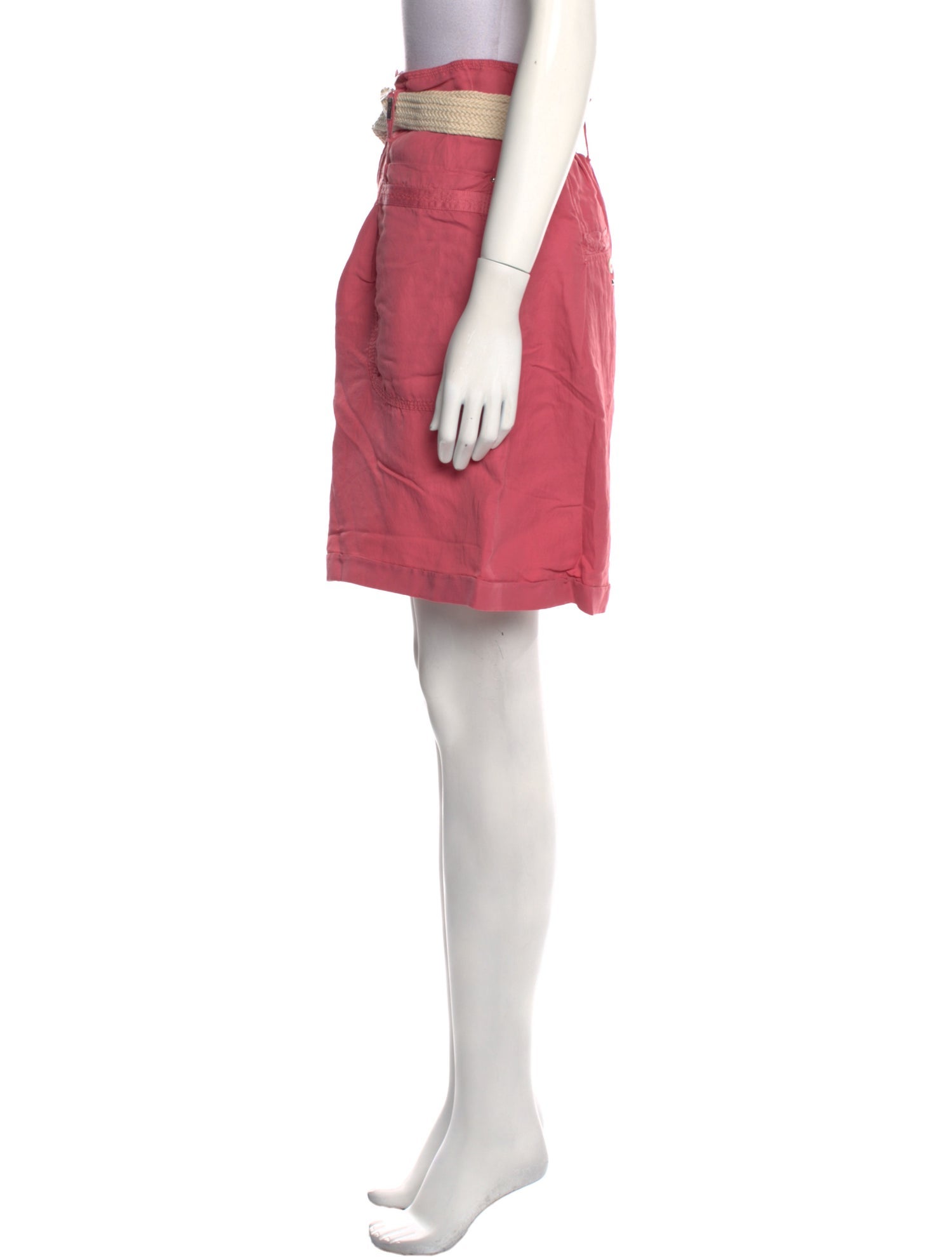 High Knee-Length Shorts