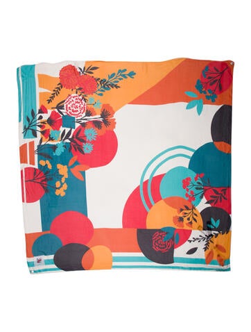 High Scarves and Shawls Silk Printed Scarf