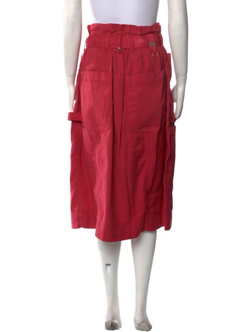 High Midi Length Skirt